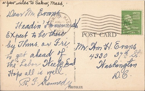 Ipswich, MASSACHUSETTS - Little Neck - 1950 - Picture 2 of 2