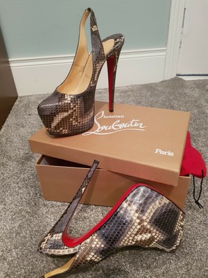 python skin louboutin