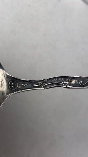 Denver Colorado State Capitol Sterling Silver Souvenir Spoon by Shepard Mfg. Co.