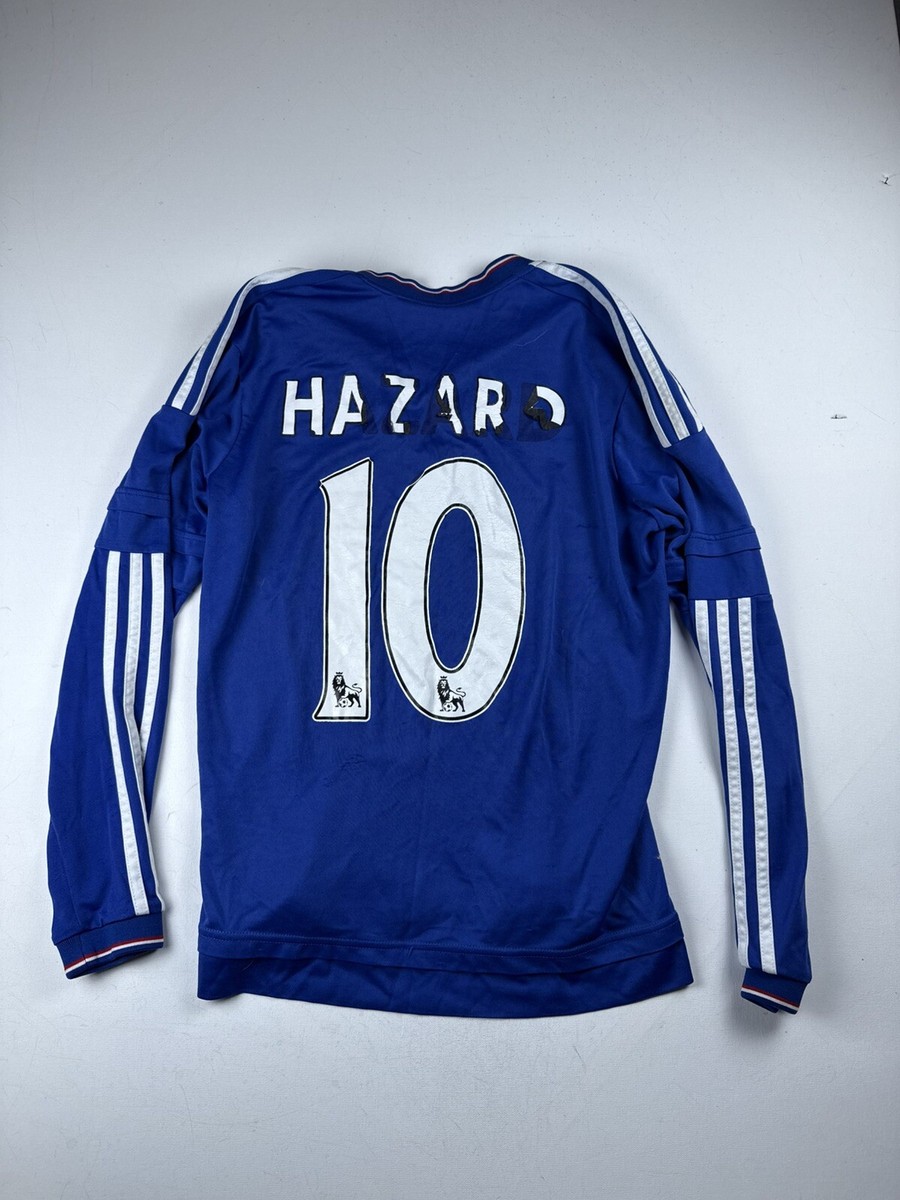 Adidas Chelsea FC Eden Hazard#10 2015/2016 Long Sleeve Home Jersey