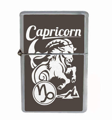 Capricorn Rs1 Flip Top Oil Lighter Wind Resistant 