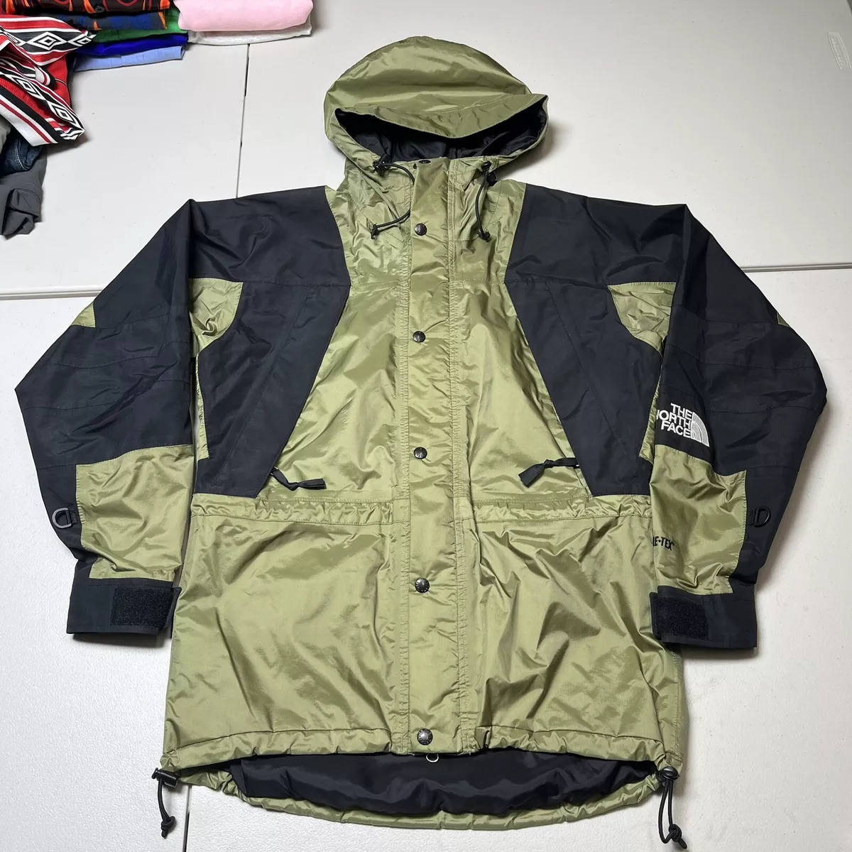 the north face goretex mountain light jacket vintage tumbleweed mens Small