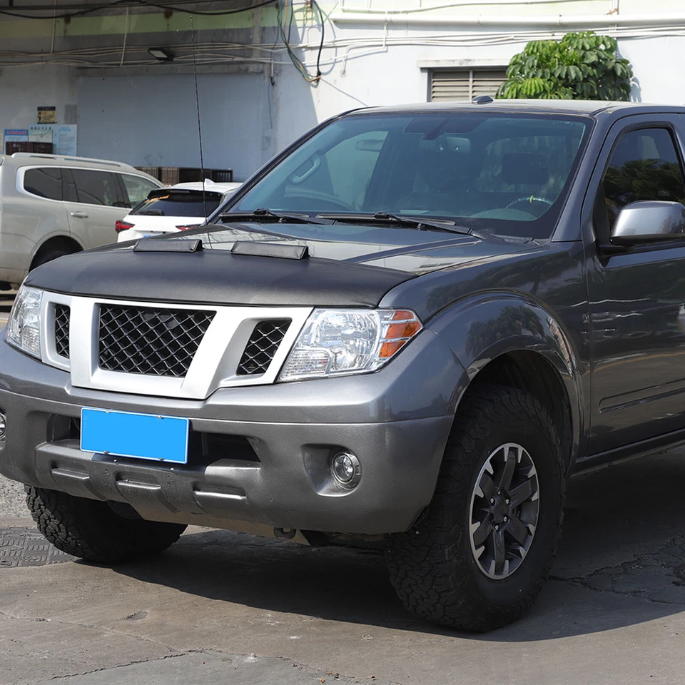 Front End Mask Bra Hood Mini Mask Protector for Nissan Navara D23 NP300 15-21 - Image 4 of 4