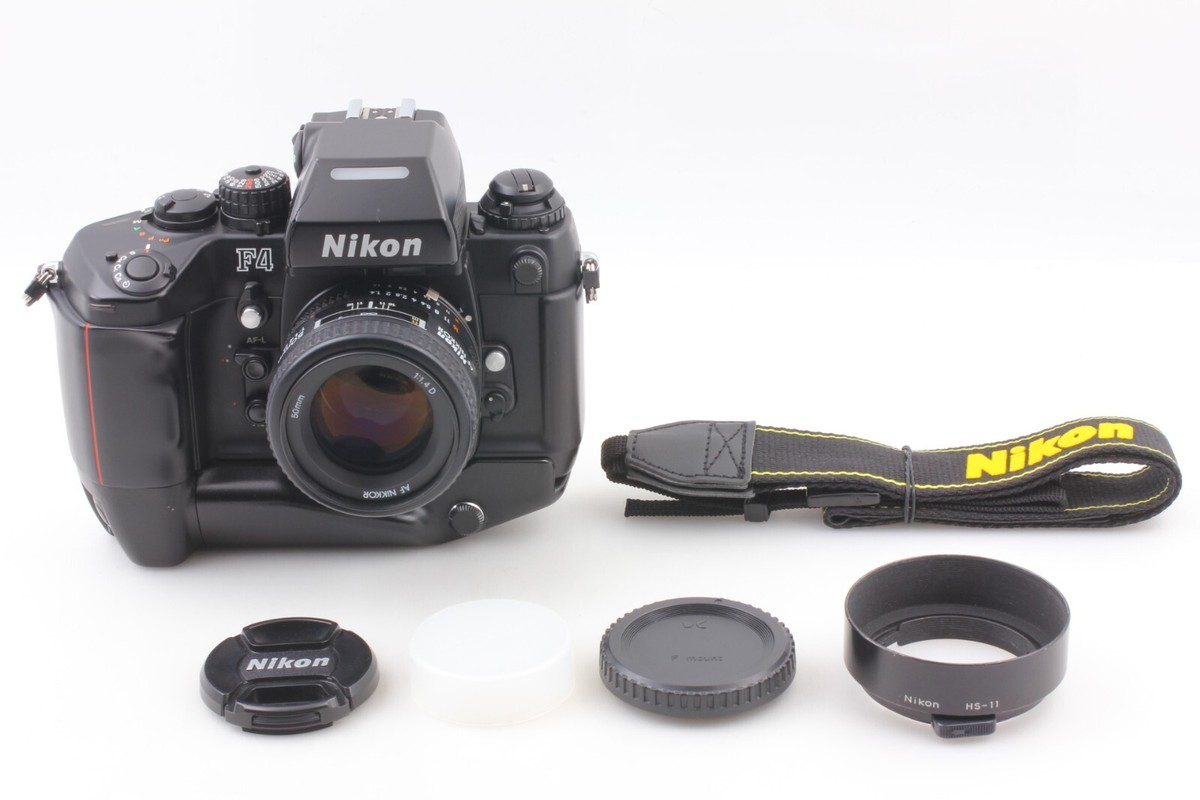 フィルムカメラ Nikon F4s + NIKKOR 50mm/1.4 35mm/2.8 S/N254xxxx [ MINT ] Nikon F4S 35mm SLR Film Camera 50mm f1