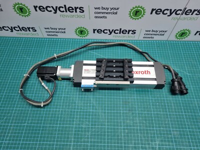 BOSCH REXROTH LINEAR-KUGELGEWINDETRIEB FÜHRUNG INNENSECHSKANT BRADLEY Y-1002-2-H00AA SERVOMOTOR