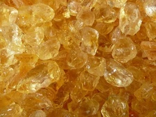 Citrine - Untrimmed Facet Rough - 'A' Color - 50 Carat Lot