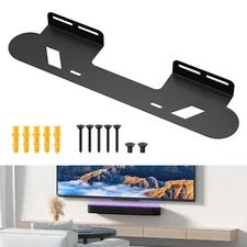 Soundbar Wall Mount Bracket Fit for Sonos Beam Gen 1 & Gen 2 Speaker Stand Black