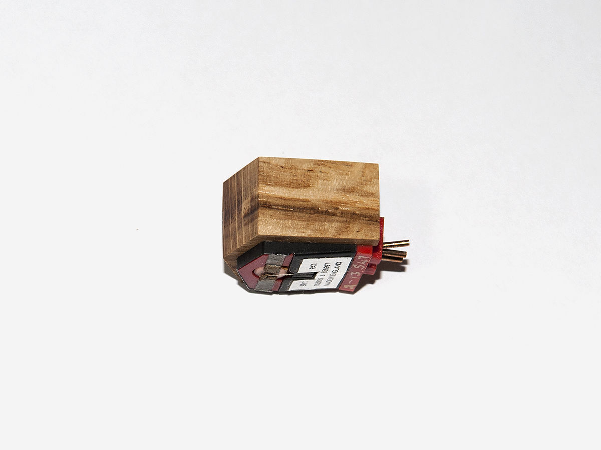 Decca London Black Wooden Housing Pickup Cartridge Pod Black Oak Wooden Body