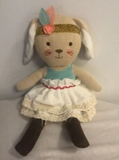 LEVTEX Baby Ruby The Boho Collection Bunny Rabbit Plush 18"  Lovey