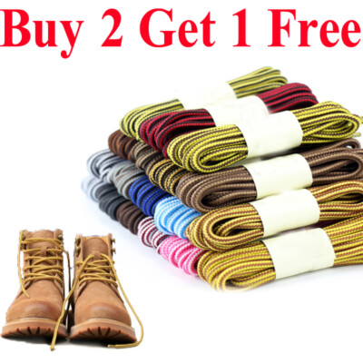 Shoe Laces Round Hiking Walking Shoelaces Work Strong Trainers Boots  Quality UK Australia