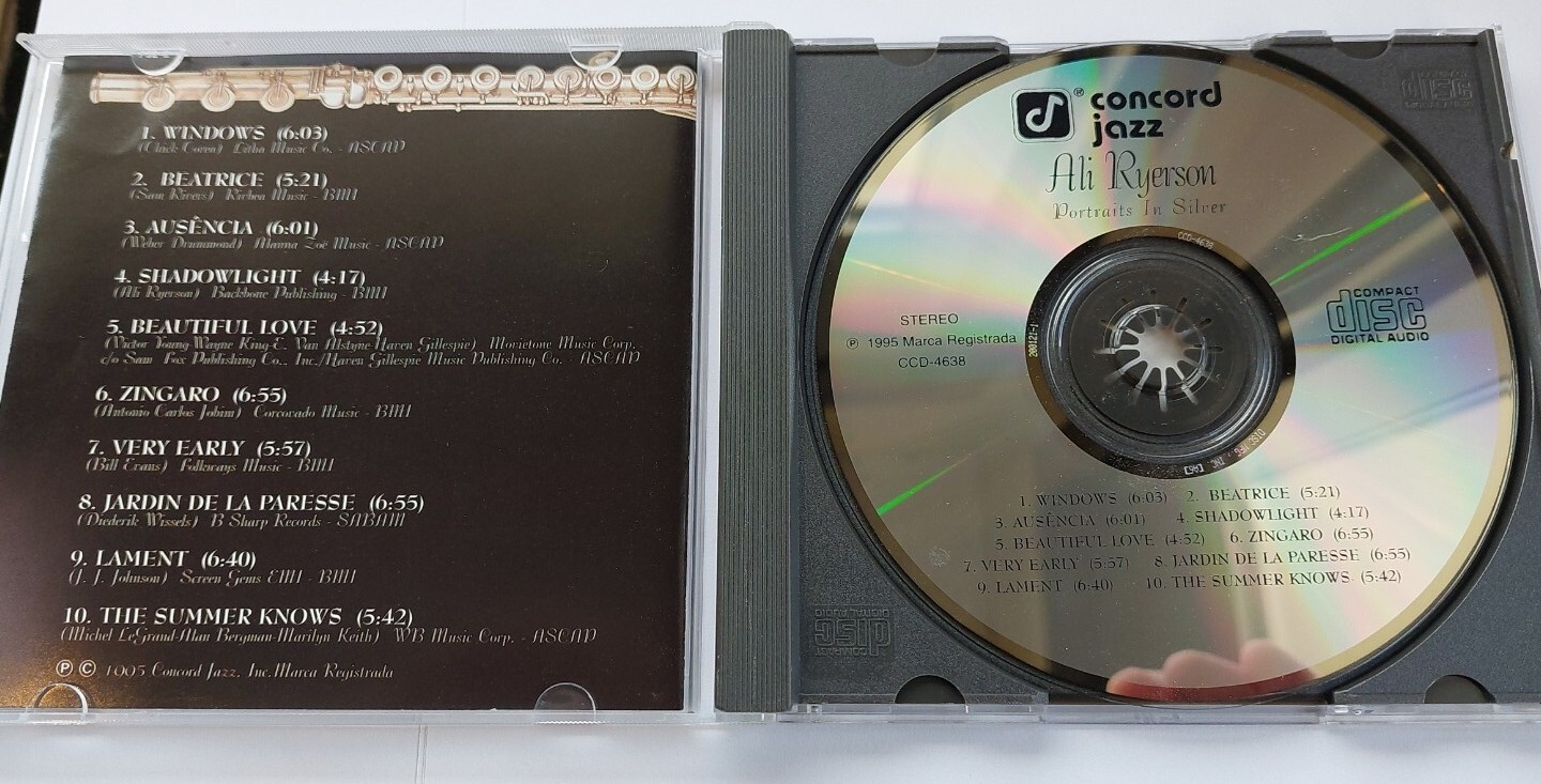 Ali Ryerson - CD - Portraits in Silver