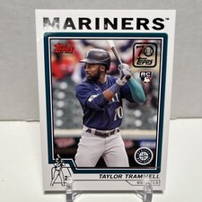 2021 Topps Update Taylor Trammell 70 Years of Topps #70YT-54 Mariners Rookie RC