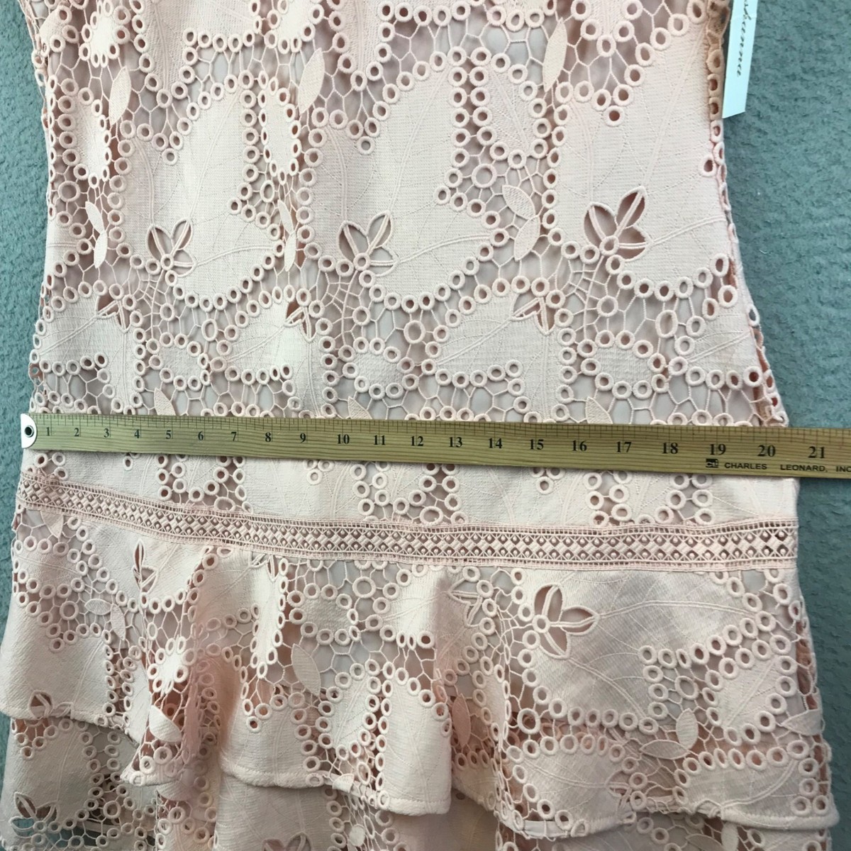 lexi lace dress Ivory Sequined & Beaded Lace