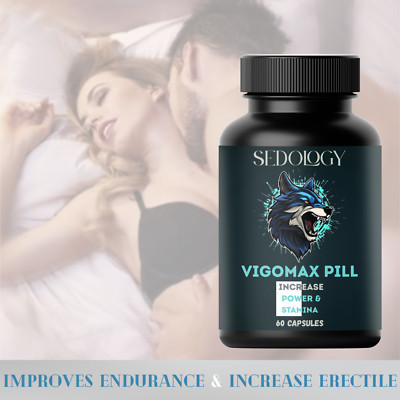 NEW . 60 Powerful Capsules . Works In 10 Minutes. 100% Money