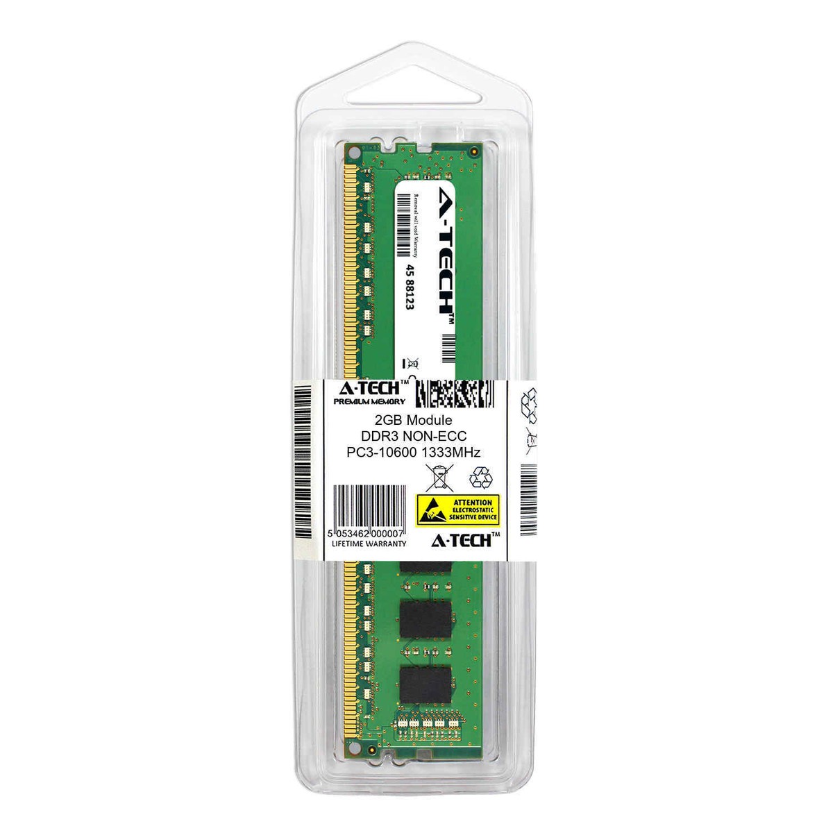 Barrette Mémoire 2Go Ram Ddr3 Hynix Hmt125S6Bfr8C-H9 So-Dimm Pc3-10600 1333Mhz 2Rx8 reconditionné