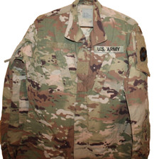 USGI Army Combat Coat Multicam OCP FR Ripstop Jacket Size Small Long Military