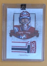 2008-09 ITG Bleu Blanc Et Rouge Modern Base Red Version #30 Patrick Roy 3/5