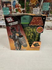 Spin Master Tech Deck Star Wars Santa Cruz Boba Fett Ramp NIP