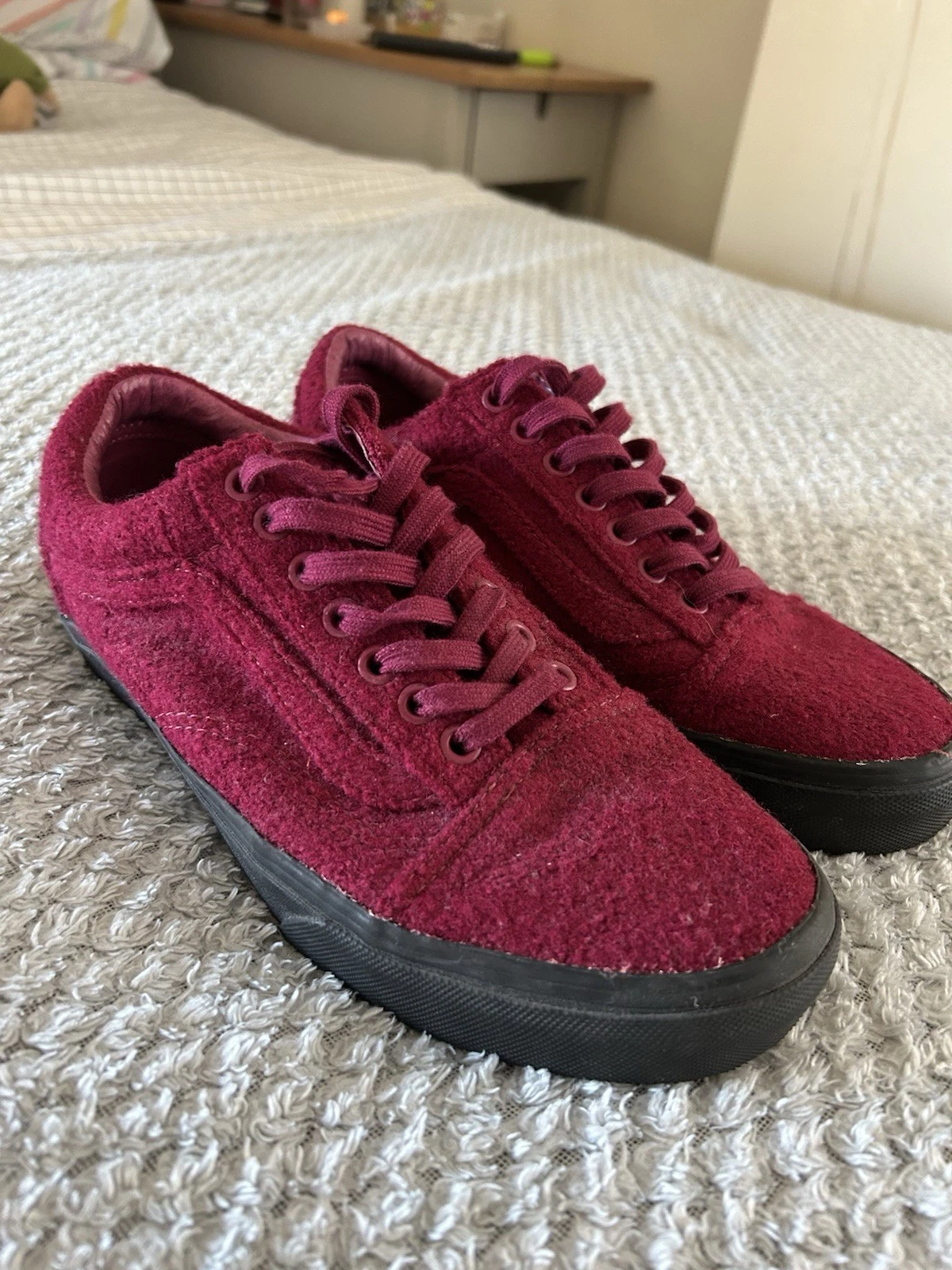 Vans Oldol Skool Fuzzyndy Burgun U aglia Ta U