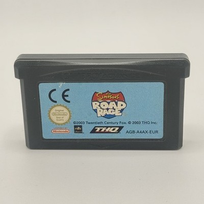 The Simpsons Road Rage GBA Nintendo Gameboy Advance Spiel Auto Abenteuer gut