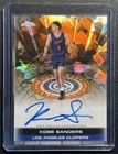 2025 Topps Chrome Sapphire Basketball Orange Kobe Sanders #TAIR-KS