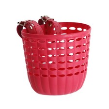 Bike Basket Cargo Basket Dogs Carrier Carrying Accessories Easy to Install Red