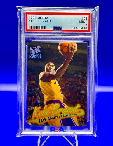 1996-97 Fleer Ultra - Kobe Bryant #52 (RC) PSA 9 **FREE SHIPPING**