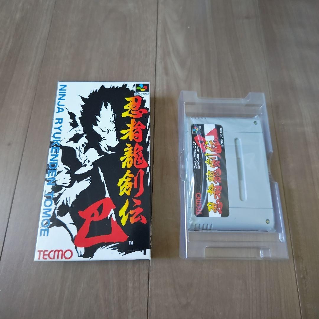 Ninja Gaiden Trilogy Ryukenden Tomoe SuperFamicom SNES SHVC-P-ANRJ