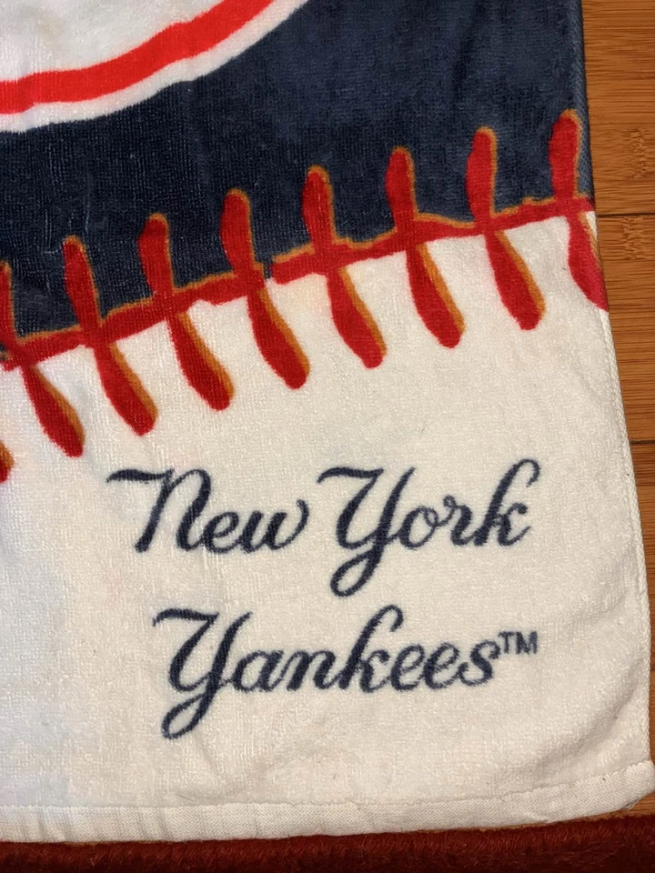 Подлинный Yankees MLB 30 x 60 пляж полотенце и кружка комплект винтажный коллекционный подлинный - Изображение 4 из 4