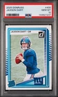 2025 Donruss #400 Jaxson Dart Rated Rookie RC PSA 10 New York Giants Card