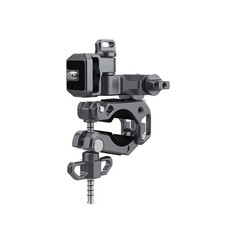 Aluminum Handlebar Clamp w/ 1/4" Screw for GoPro/Insta360 Action Cam Cycling