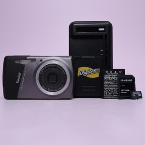 Kodak Digital Camera EasyShare M530 12.0MP Black Tested Full Working Set *Read*