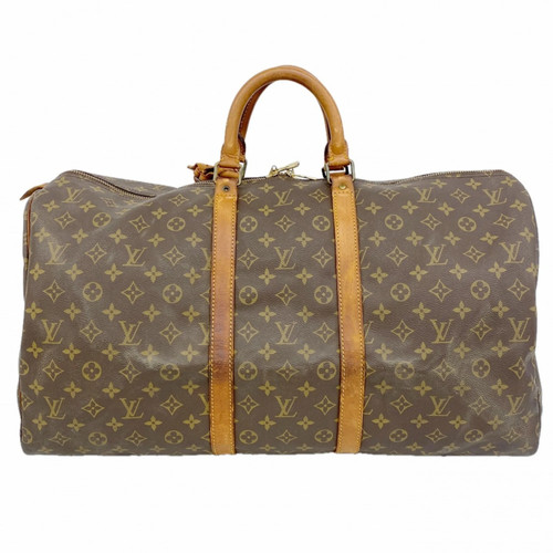 Louis Vuitton Bags - Boston Monogram Keepall 55 M41424 Brown Men's... GZl1ihe1