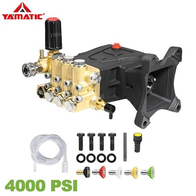 #ad YAMATIC 4000 PSI Horizontal Pressure Washer Pump 1quot; Shaft Triplex Plunger 4 GPM $270.19