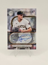 2024 Topps Tribute - Quinn Priester Auto Gold /75 #TA-PRI Pirates Brewers