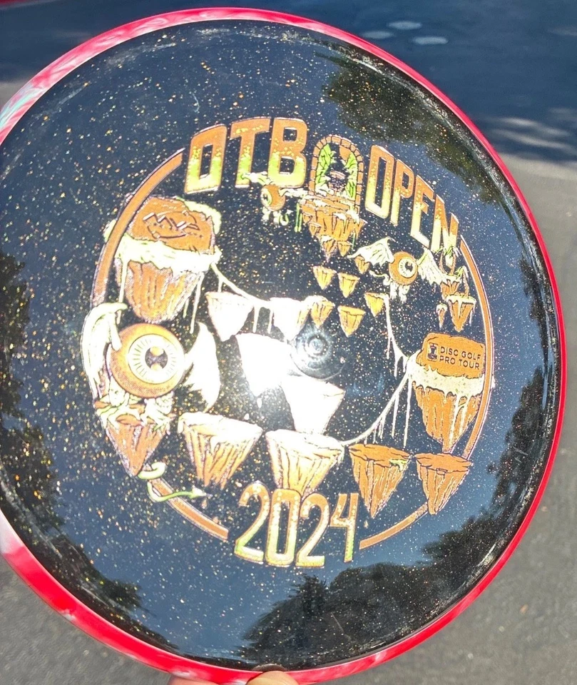 MVP Axiom Proton Soft Tempo Mega-RARE Black w/ Gold Flake Gem OTB Open Disc Golf - Image 3 of 4