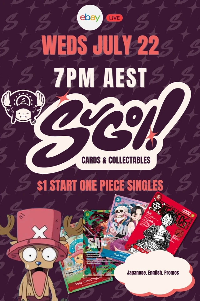 Sugoi $1 Start ONE PIECE Singles