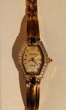 Impresionante Reloj Pequeño Vintage Diamante Elgin para Mujer | Reloj de Ocasión Tono Dorado