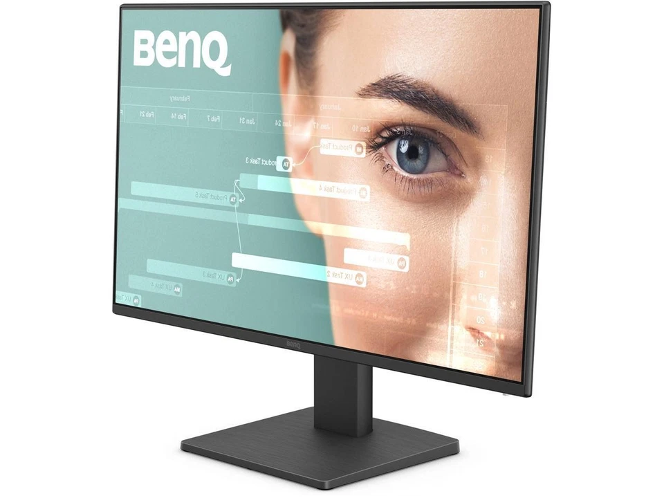 BenQ GW2491 23.8” 1080p FHD 100Hz IPS Eye-Care Monitor, HDMI, DisplayPort, - Image 3 of 4