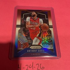 2019-2020 Anthony Davis Panini Prizm Red, White, Blue #222  Lakers {BOX 26 A2}
