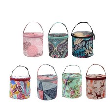 Wool Bag Storage Organizer for Crochet Hook Storage Holder Carrying Case