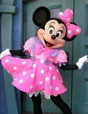 【 Great Sale 】 Professional Minnie Mascot Clothing Unisex Adult Size Fancy Dres