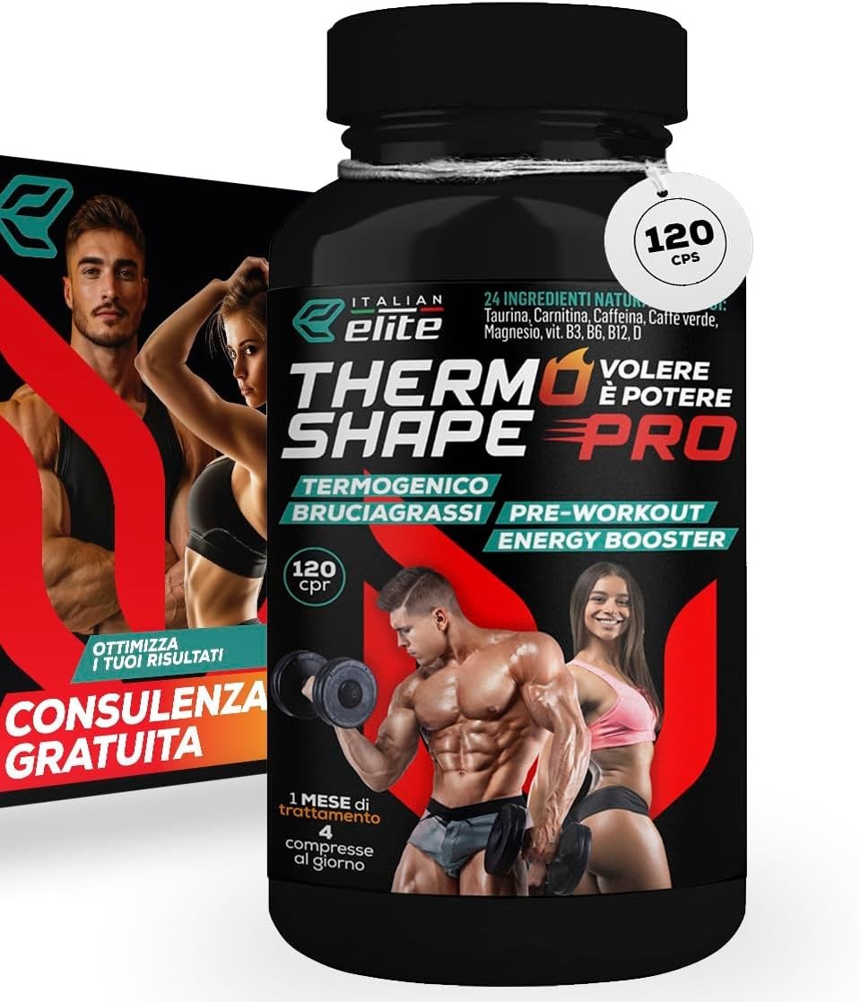 Offerta Thermo Shape Pro 120cps Brucia Grassi Drenante Economico