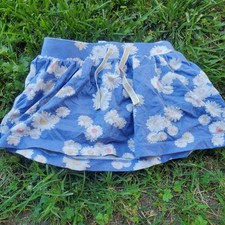 OshKosh Girls Blue  White Daisy Skirt Size 2T