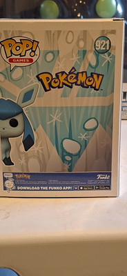 Funko Pop! Spiele Pokémon Glaceon 921 Blau Vinyl Figur Pop!