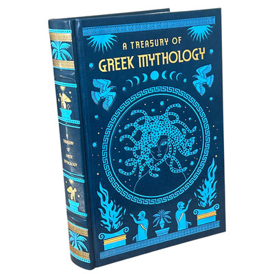 Greek Mythology by H.A. Guerber Bonded LEATHER Hardcover Gift Deluxe NEW