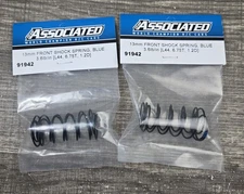 2 Sets - Team Associated 13mm Front Shock Springs ASC91942 Electric Car/Truck