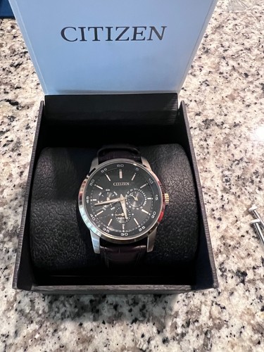 Citizen Eco-Drive Black Men's Watch - BU2013-08E