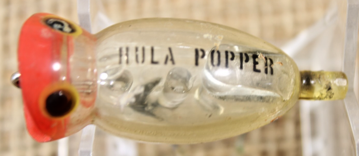 Vintage NOS Fred Arbogast Hula Popper 3/8 oz #76006 grenouille Vintage NOS Fred Arbogast Hula Popper 3/8 oz #76006 grenouille