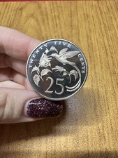 MONNAIE JAMAÏQUE 25 CENTIMES 1971 PROOF LL